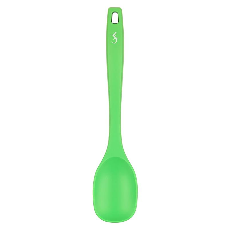 Lurch - uniwersalna łyżka kuchenna, silikon, 28 cm, zielona Smart Tools