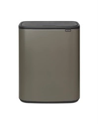 Brabantia - Kosz na śmieci Touch Bin Bo 60l platyna
