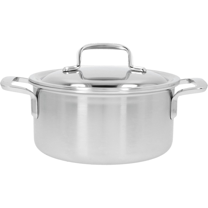 Demeyere - garnek niski z pokrywką 2.2 ltr 5-Plus