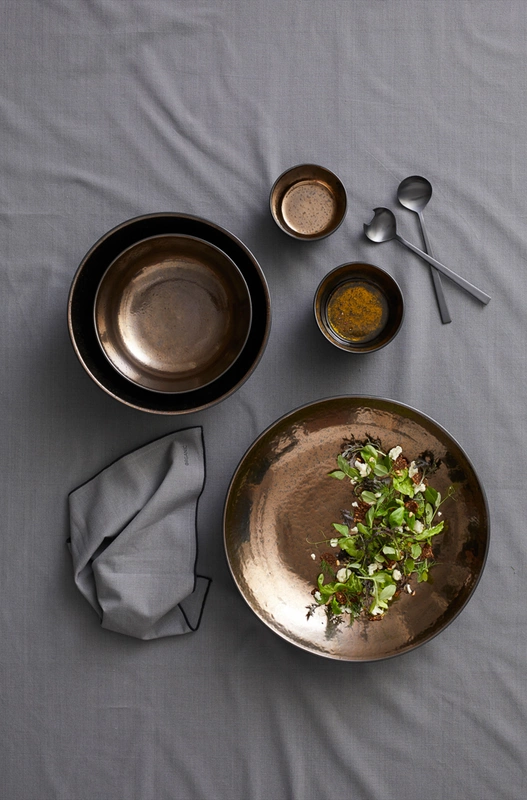 Bitz - Talerz okrągły 40 cm Black/Bronze