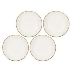 Rose&Tulipani - zestaw 4 talerzy do zupy 21 cm Concerto Avorio