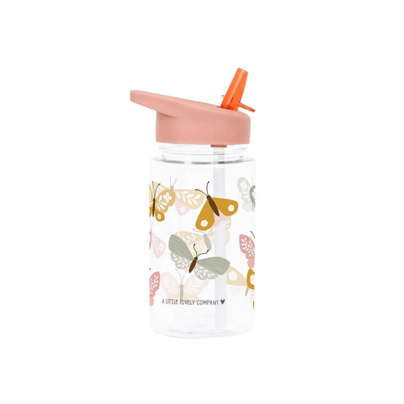 A Little Lovely Company - Butelka z ustnikiem dla dzieci BUTTERFLIES 450 ml