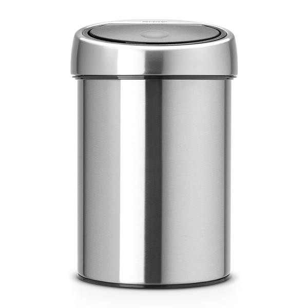 Brabantia - kosz na śmieci Touch Bin 3 L stal matowa 