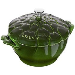 Staub - garnek żeliwny okrągły karczoch 3 l, zielony