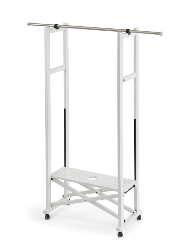 ARREDAMENTI - ELIOS Stojak na ubrania - 37 x 78 cm, Biały