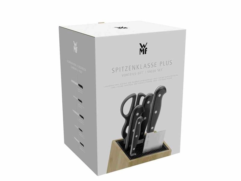 WMF - Zestaw noży w bloku 5 el.,Spitzenclasse Plus