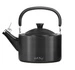 Vialli Design - Czajnik 1,5l z gwizdkiem Diamante grafitowy matowy