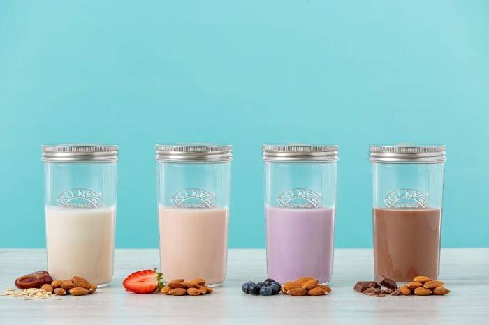 Kilner - Zestaw 2 słoików do mlecznych napojów