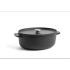 KitchenAid - Żeliwny owalny garnek z pokrywką 30cm 5,6l