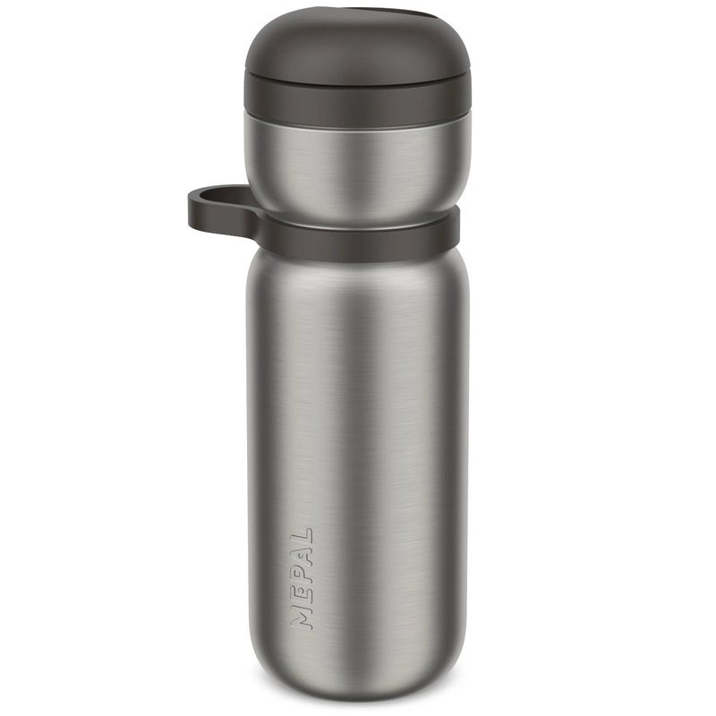 Mepal - Butelka sportowa termiczna Twist Active 600 ml Graphite Black