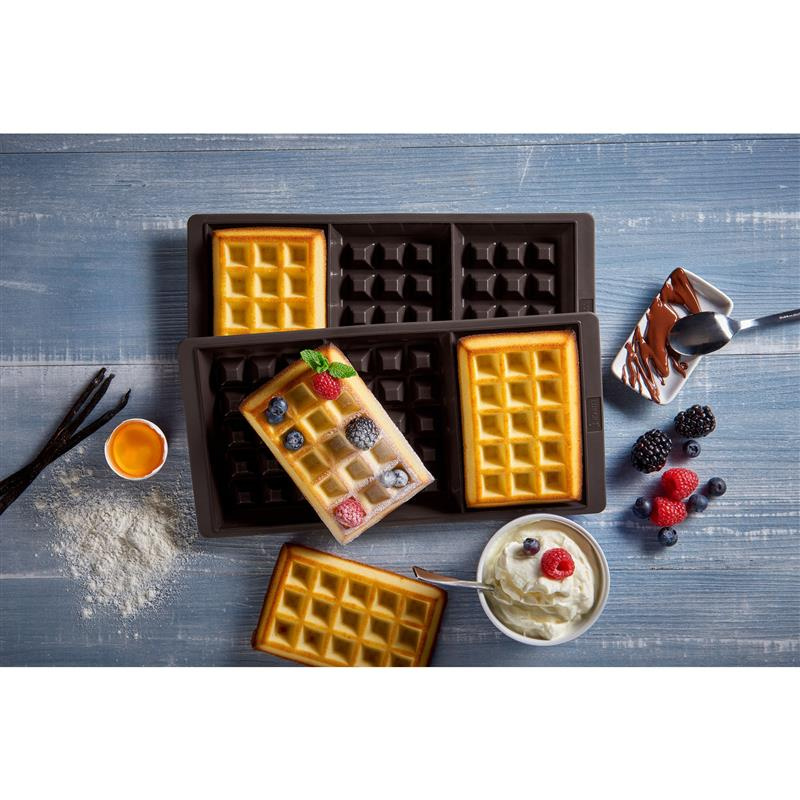 Lurch - forma na 3 gofry, 29x14,5cm, 2 szt.