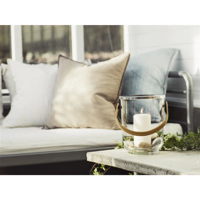 Sagaform - szklane wiaderko do szampana, wazon lub lampion, śred. 18,5 x 23 cm Nature