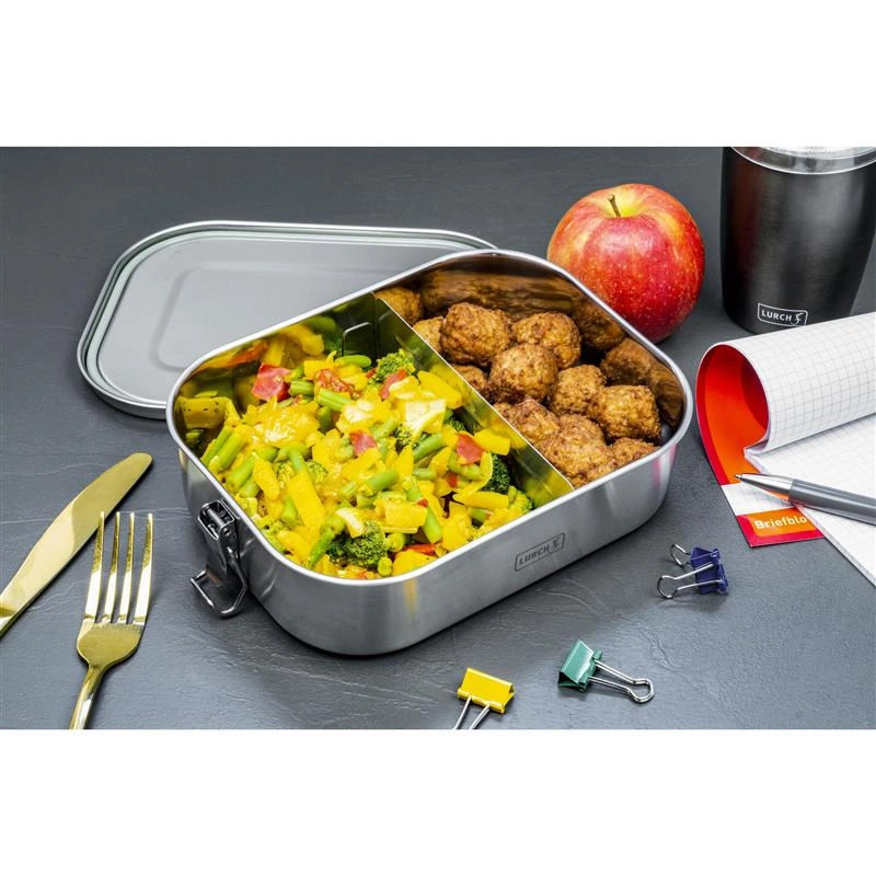 Lurch - pojemnik na żywność, stal nierdzewna, 1,4 l Snap