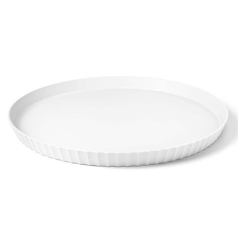 Blim Plus - ATENA taca okrągła śr. 40 cm biała