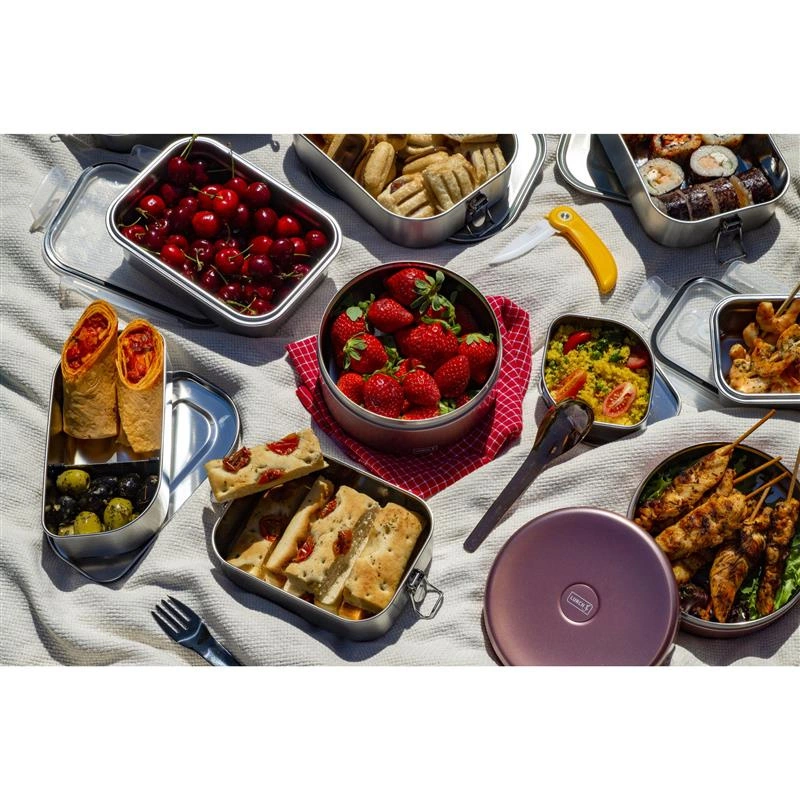 Lurch - pojemnik na żywność, stal nierdzewna, 1,4 l Snap