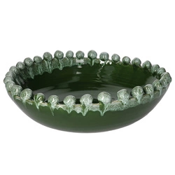 Rituali Domestici - REGINALDO Podstawka pod doniczkę 31.5 cm zielona