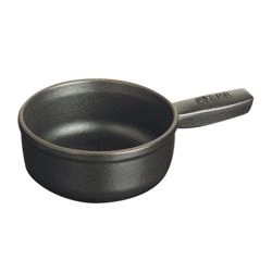 Staub - mini rondel do fondue 350 ml, czarny
