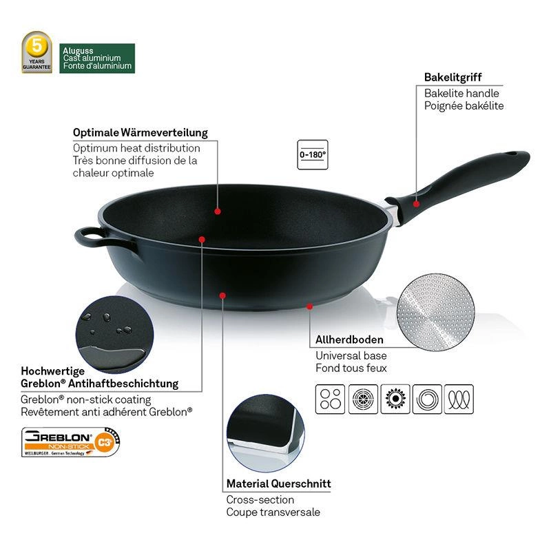 Kela - głęboka patelnia, 1,9 l, śred. 24 cm Kerros