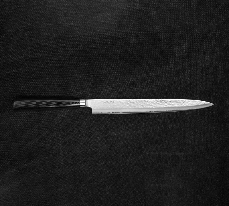 Tamahagane - Tsubame Black Nóż Sashimi 27cm