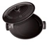 Emile Henry - Owalny garnek ceramiczny 6L - czarny