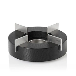 AdHoc - Podgrzewacz TUTO, jesion czarny, stal, 16cm