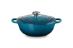 Le Creuset - La Marmite garnek żeliwny rodzinny Deep Teal 26 cm