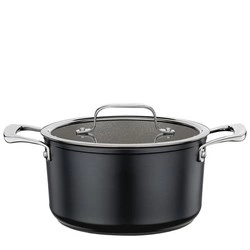 Spring - garnek z powłoką nieprzywierającą i szklaną pokrywą, śred. 20 x 10,5 cm, 3,0 l MERIDIAN INTENSE PRO