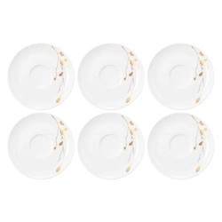 Seltmann - LIBERTY GOLDEN ROSE HIP Zestaw 6 spodków 16.5 cm