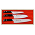 Satake - Sakura Zest 3 noży Szefa+Santoku+uniw