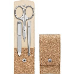 Zwilling - zestaw do manicure - korkowe etui, 3 elementy Twinox