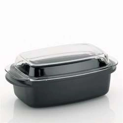 Kela - Brytfanka prostokątna z pokrywą 4,5 l Kerros