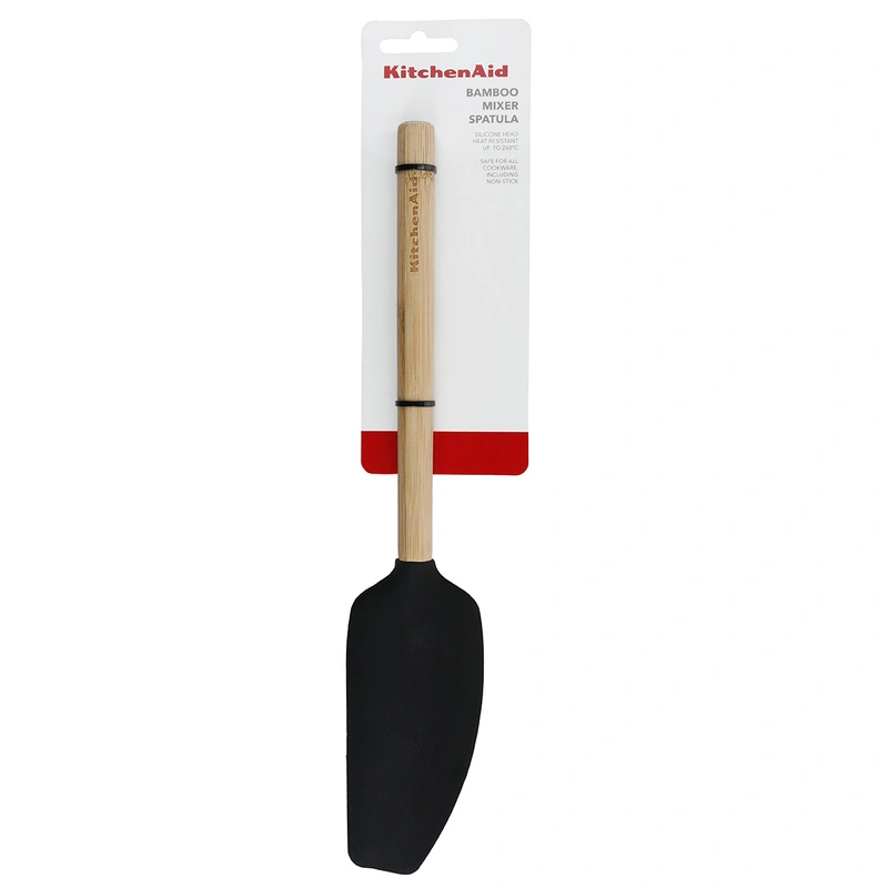 KitchenAid Culinary Tools - szpatuła silikonowa do dzieży CLASSIC Bamboo