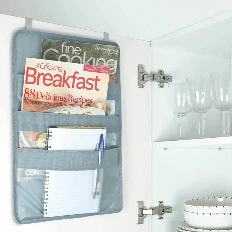 RAYEN - Wiszący organizer na przepisy, czasopisma