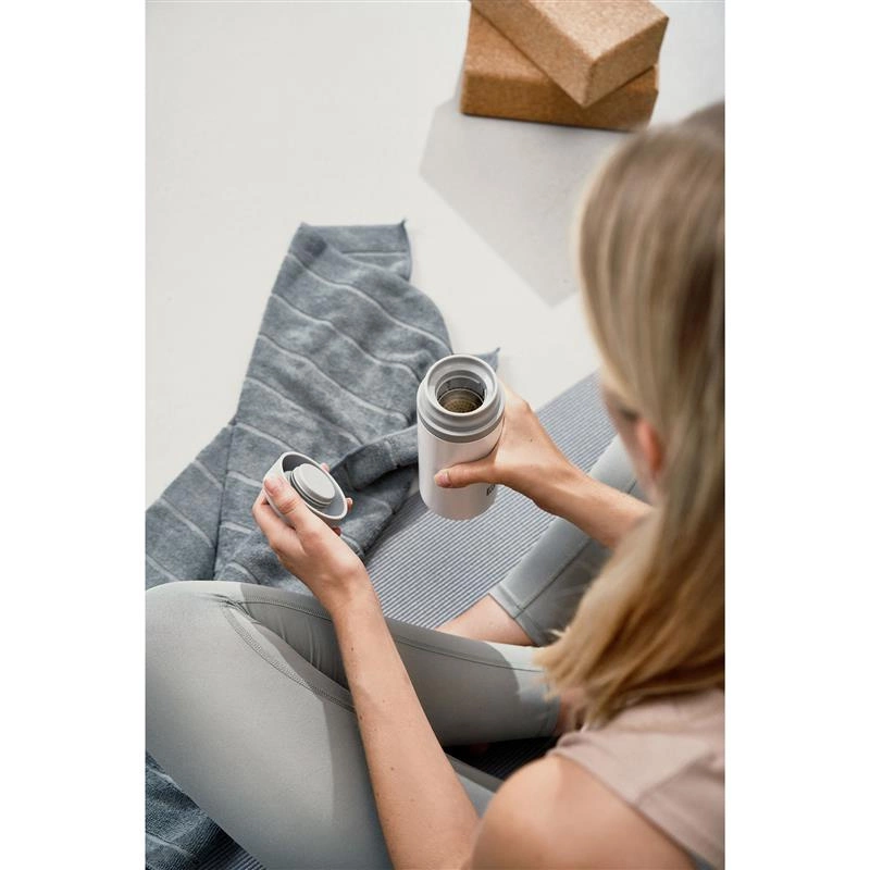 Zwilling - pojemnik termiczny z zaparzaczem do herbaty 420 ml biały Thermo