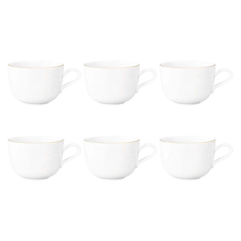 Seltmann - LIBERTY GOLDLINE Zestaw 6 filiżanek do kawy 380 ml