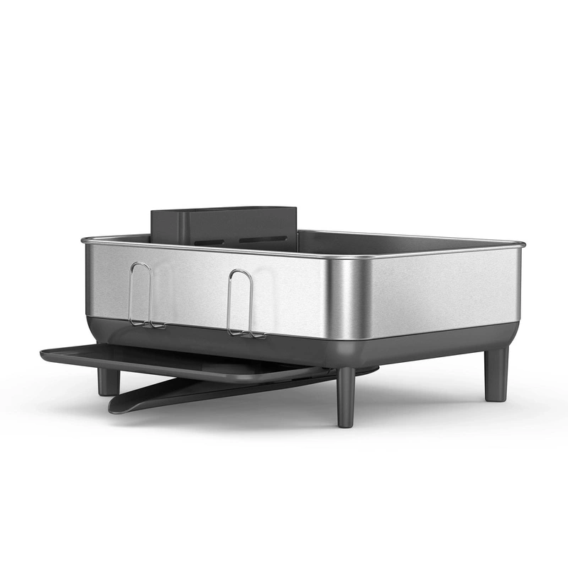 simplehuman - Ociekacz do naczyń COMPACT - stal nierdzewna