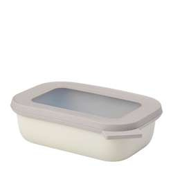 Mepal - Miska Cirqula prostokątna 500ml Nordic White
