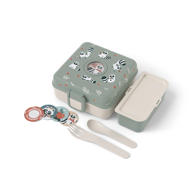 Monbento - lunchbox dla dzieci Snacky 0,85L Raccoon