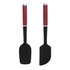 KitchenAid Culinary Tools - zestaw silikonowych szpatułek 2 sztuki Empire Red