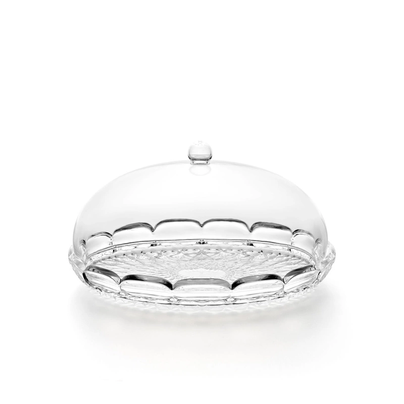 Guzzini - Mała, okrągła patera - transparentna