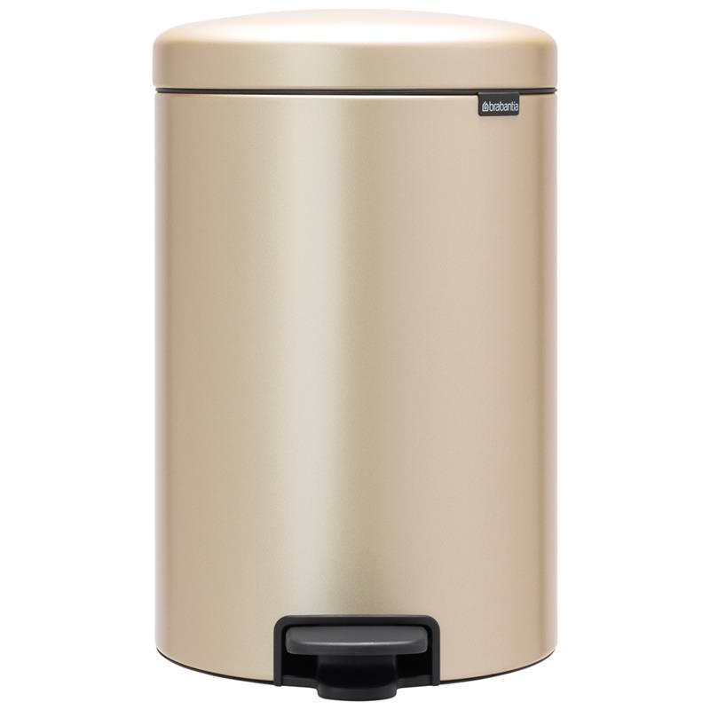 Brabantia - Kosz pedałowy 20L NewIcon Szampański