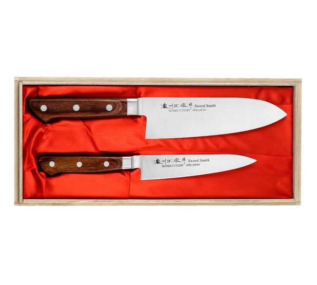 Satake - Kotori Zestaw 2 noży uniwersalny + Santoku