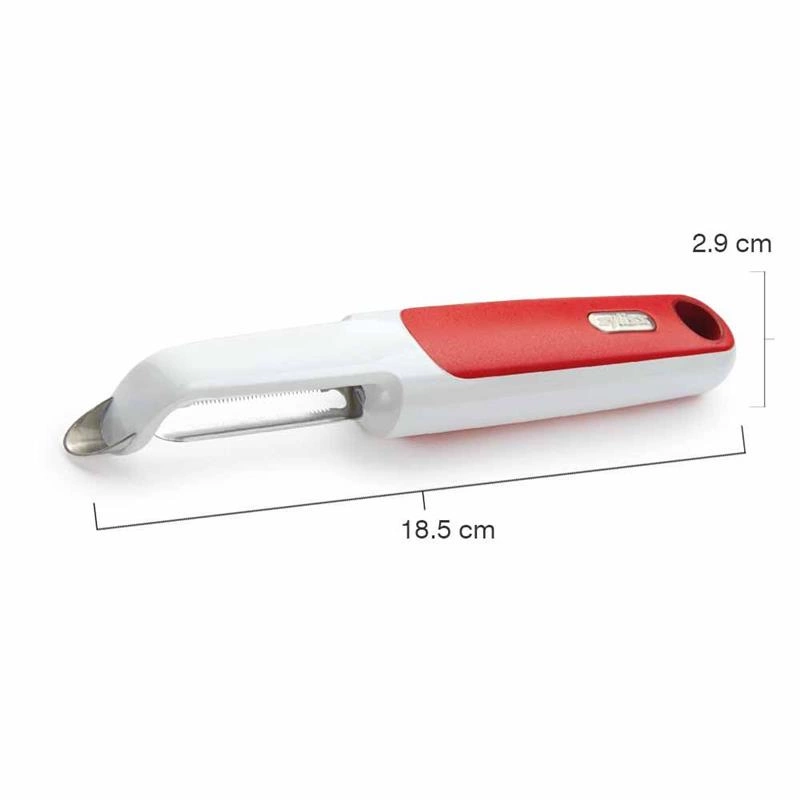 Zyliss - Obierak prosty ząbkowane ostrze