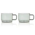 AdHoc - Zestaw 2 filiżanek do kawy IMPACT, 2szt. 300ml