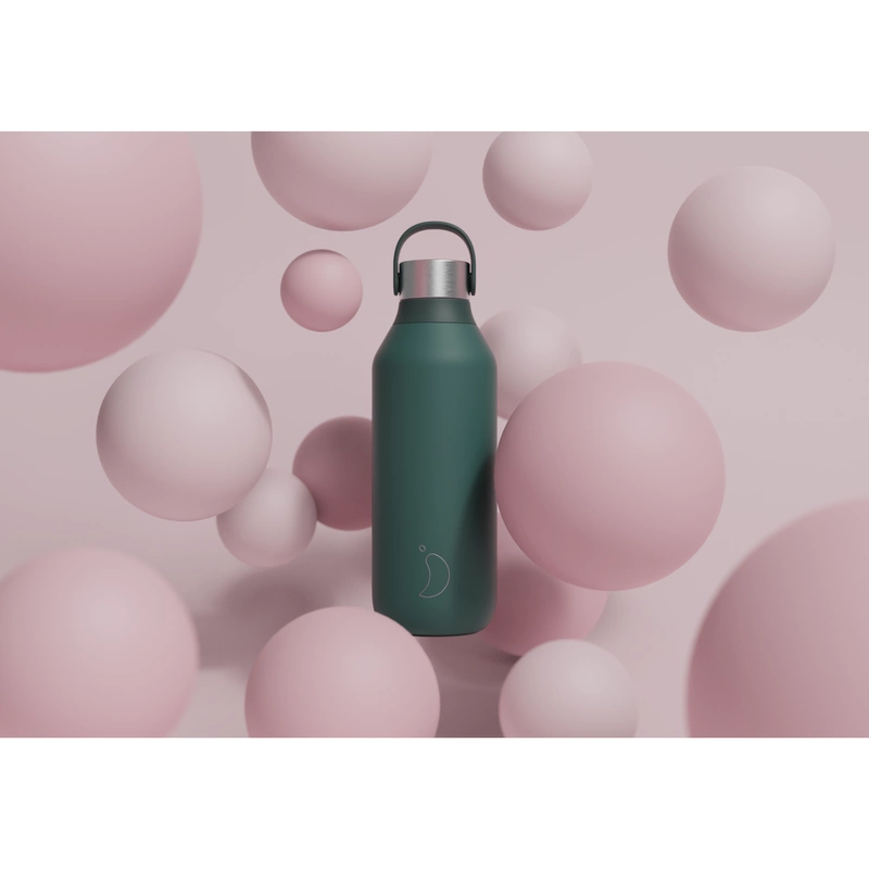 Chilly's Bottles - Butelka termiczna Chilly's 500ml Zielony Series 2