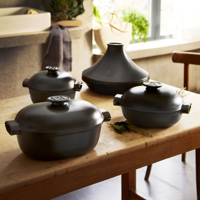 Emile Henry - Tagine Delight indukcja 33cm 4l - czarny