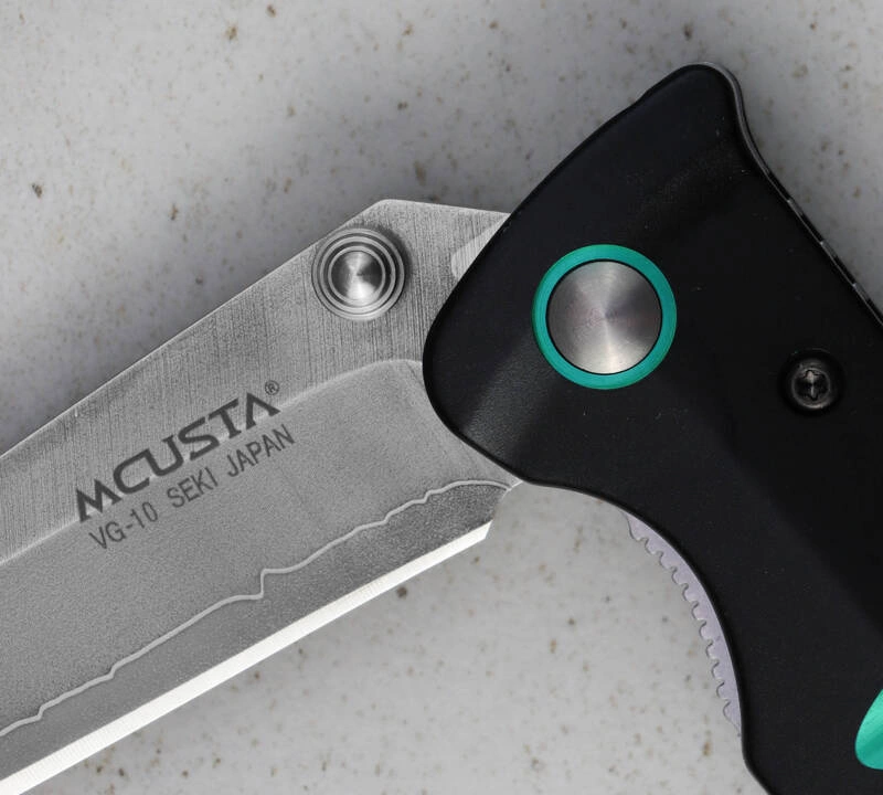 Mcusta - Katana VG-10 Black/Green 8,5 cm