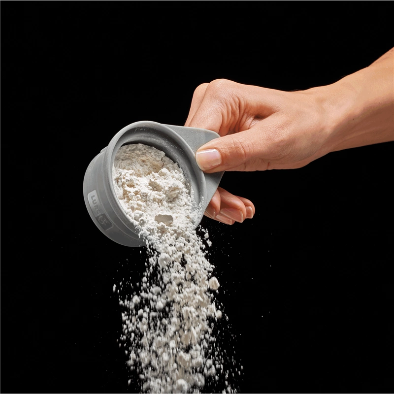 Lurch - zestaw miarek silikonowych, 5 szt., szare FlexiForm