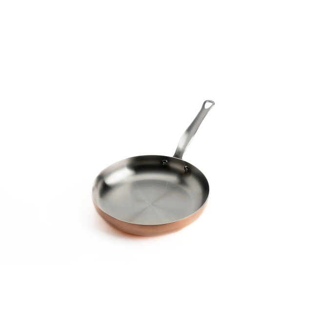 Mauviel - patelnia miedziana 24cm 3-ply