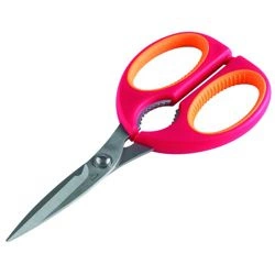 Mastrad - NOŻYCE KUCHENNE WIELOFUNKCYJNEczerwony, pomarańczowy, srebrny
